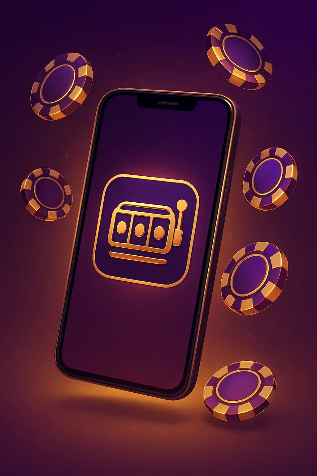 Aplikacja mobilna Glorion Kasyno na smartfonie